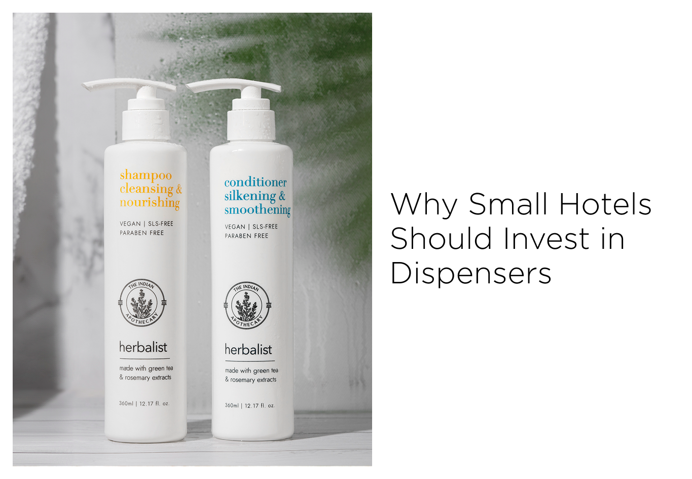 small hotels dispensers